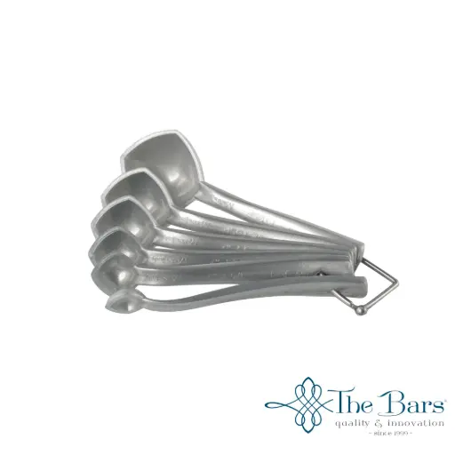 [B017MS] Juego Cuchara Medidora Silver