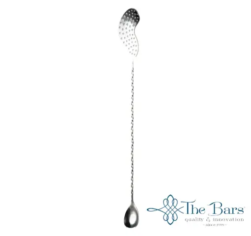 [B004SL] Cuchara Coctel Torneada C/Strainer 40 Cm.