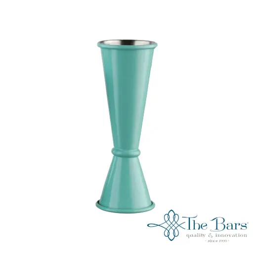 [J012TY] Medidor Licor Tiffany Verde 15-22,5-30-37,5-45-60 Ml.