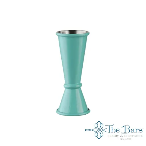 [J010TY] Medidor Licor Tiffany Verde 15-30 Ml.