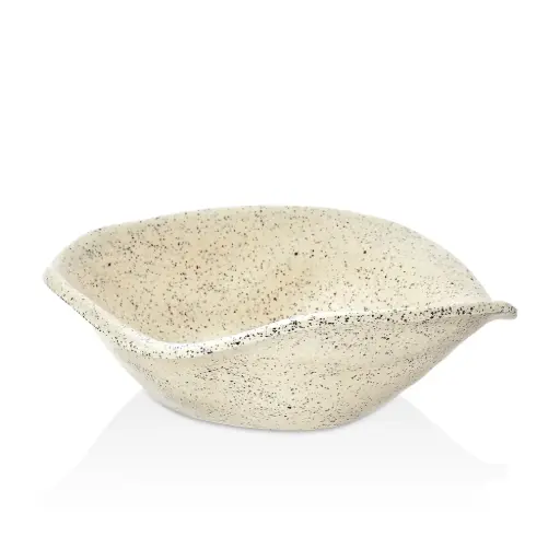 [4674] Ensaladera Melamina Granito Beige 20X17 Cm.