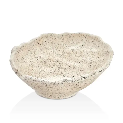 [4678] Ensaladera Melamina Granito Beige 23 Cm.