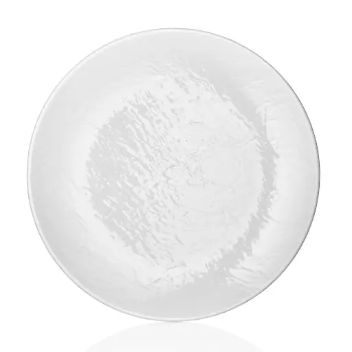 [4825] Plato Buffet Melamina Tilda Blanco 45 Cm.