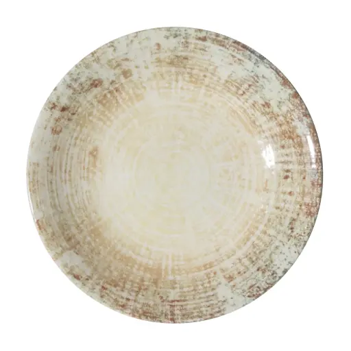 [4736] Plato Llano Fosil 21 Cm.