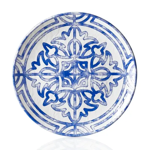 [4821] Plato Llano Melamina Tilda Sevilla 26 Cm.