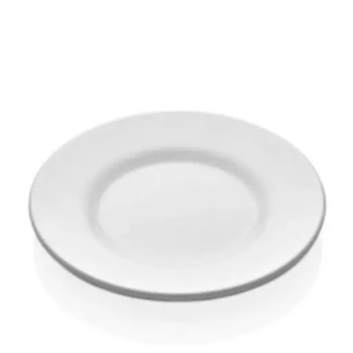 [4617] Plato Pan Melamina Blanco 17 Cm.