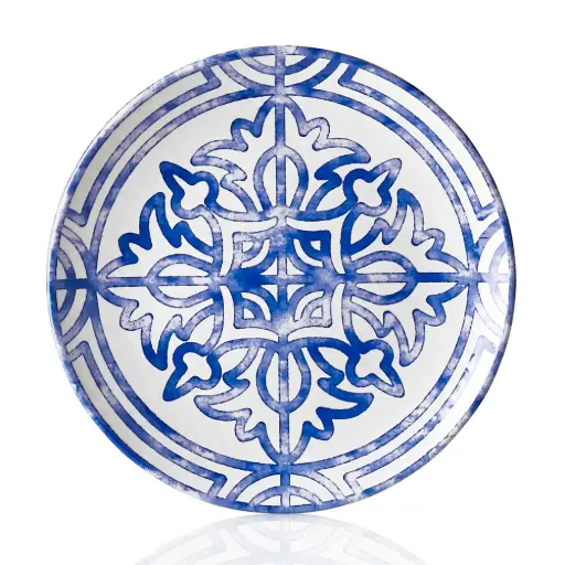 [4820] Plato Postre Melamina Tilda Sevilla 20 Cm.