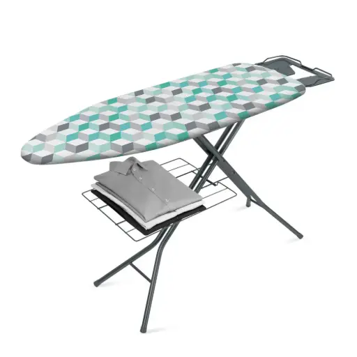[418041008] Tabla Planchar Antares Decorado Cubos