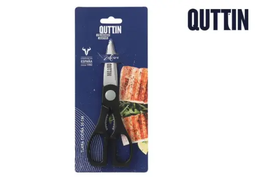 [QT-736108V] TIJERA COCINA APARTAMENTOS NEGRA 