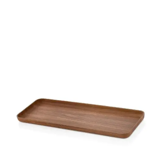 [146-0029] FUENTE RECTANGULAR MADERA PS. 24X11 CM.