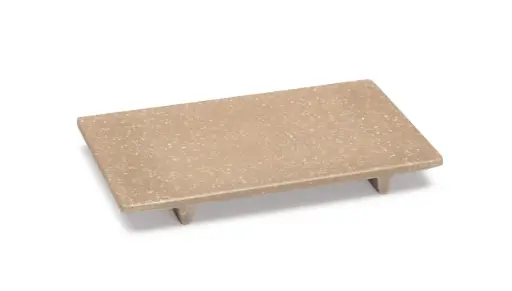 [P22803] Fuente Melamina Stone Rectangular 33X19X2,5 Cm.