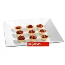 [P220023] Fuente Buffet Blanca Melamina 405X45 Cm.