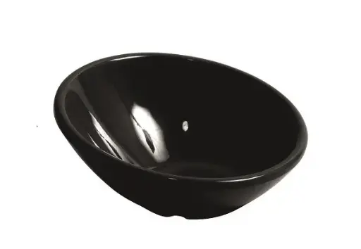[B885363] Ensaladera Trattoria Negra Melamina 21X5,4X10,5 Cm.