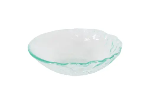 [B605010] Zz26 Bol Cauca Vidrio Natural Clear 16,5X4,5 Cm.