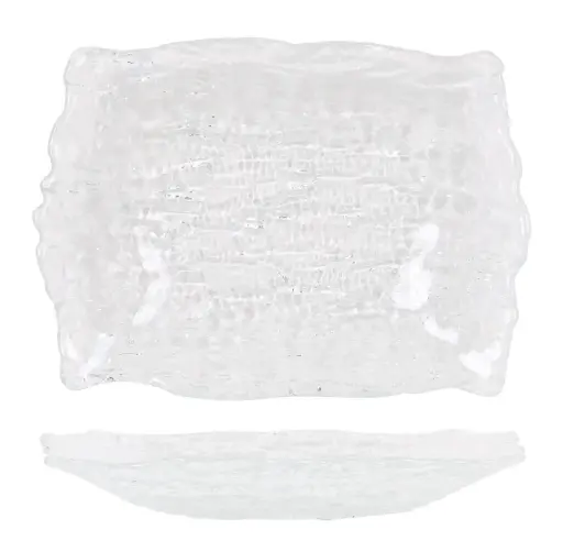 [V638001] Zz26 Fuente Rectangular Lustre Anna 18X13 Cm.