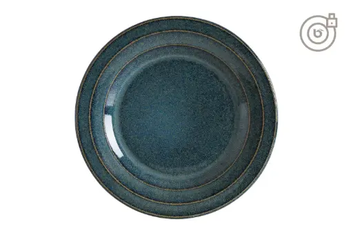 [X928401J] Zz26 Plato Presentacion Ocean Halo 32 Cm.