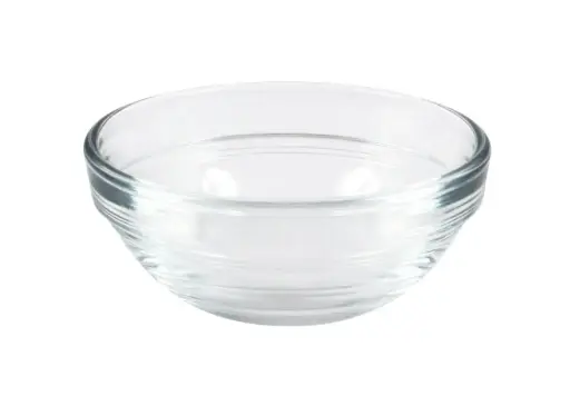 [T50-2021AC] Lavafrutas Apilable Vidrio 7 Cm. 4 Unidades