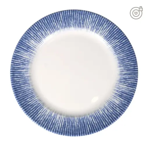 [928031-4165A] Plato Hondo Gourmet Lusitania 23X4 Cm.