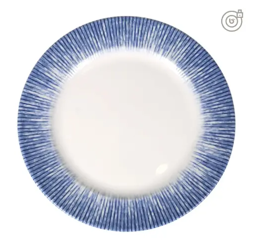 [928029-4165A] Plato Postre Gourmet Lusitania 21 Cm.