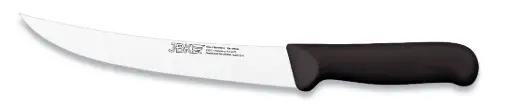 [88201] Cuchillo Deshuesar Curvo Negro 20 Cm.