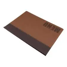 [MC-BOX-TRA4-LB] Caja Porta Menus Trendy A4 Marron 20 Unidades