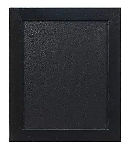 [WBW-BL-20-24] Pizarra Pared Woody Negra 20x24 cm. Con Rotulador