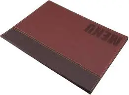 [MC-TRA4-WR] Porta Menus Trendy A4 Burdeos 