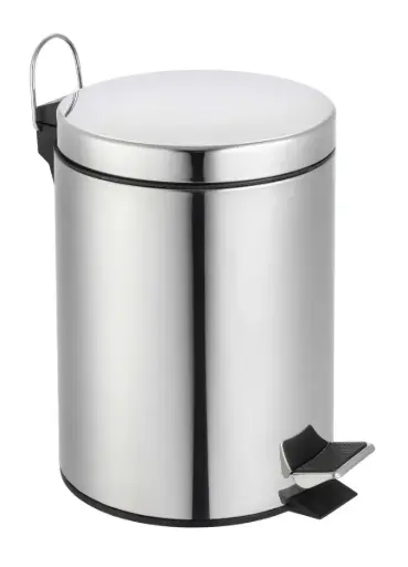 [BY01093276273] Cubo Basura Pedal Inox. Comfortime 5 L.