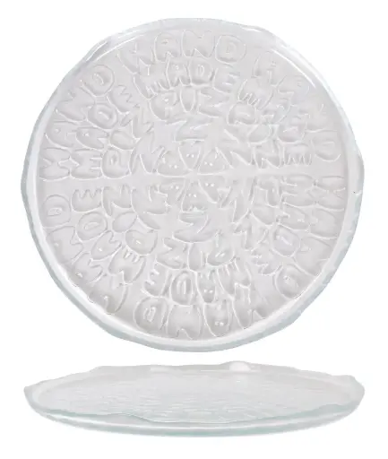[V638034] Zz26 Plato Pizza Transparente 33 Cm.