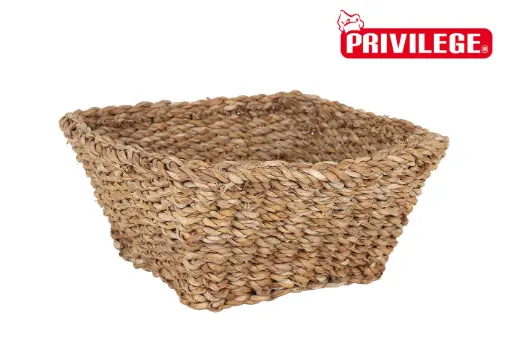 [36503Q25] Cesta Mimbre Cuadrada Privilege 25X25X11 Cm.
