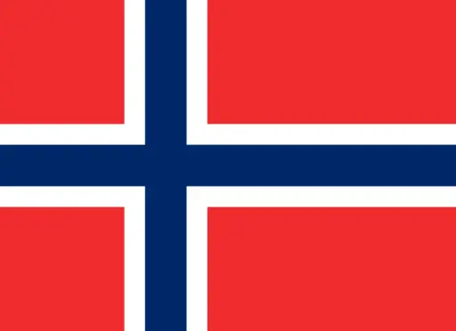 [150NORU] Bandera Noruega S/Escudo 150x100 cm.                             