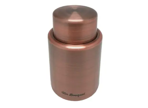 [FIV 106] Tapon Vacio Con Bomba Vintage Cobre