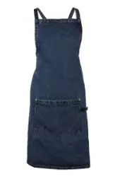 [ZZ0599DENIM] Delantal Cruzado Denim