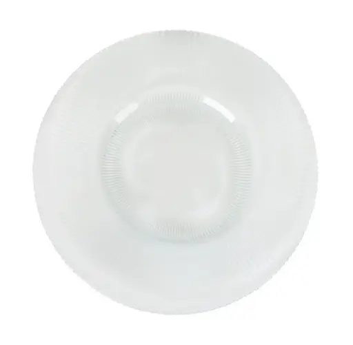 [V638055] Plato Llano Siddi Transparente 28X1.5 Cm.