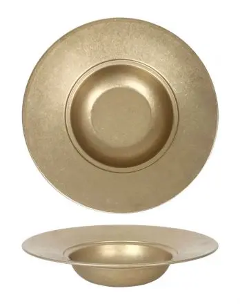 [P1501018C] Plato Pasta Vintage Dorado 26X5.6 Cm.