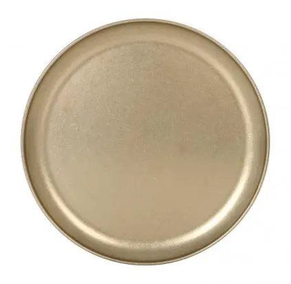 [P266000C] Plato Presentacion Vintage Dorado 30 Cm.