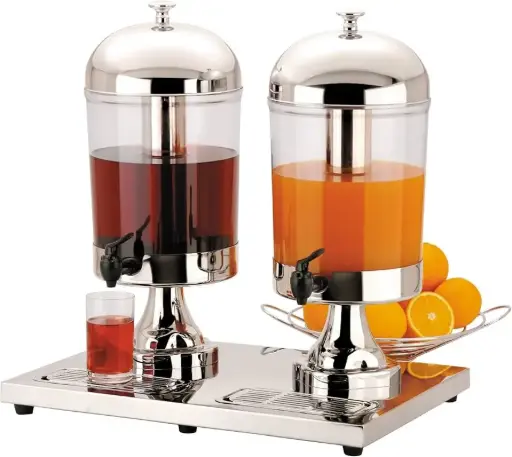 [33688TX2] Dispensador De Bebidas Doble 8+8 L.
