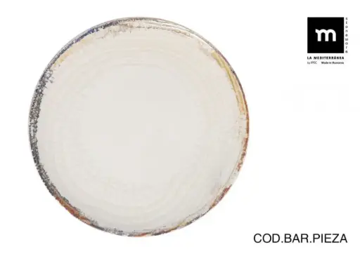 [AB26106] Plato Presentacion Albus Monaco Brillo 32,5 Cm.