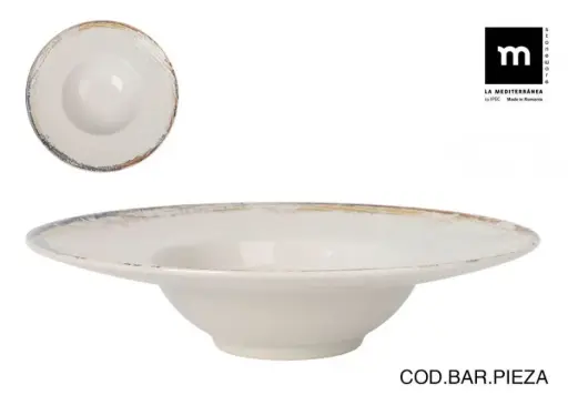 [AB26113] Plato Risotto Albus Monaco Brillo 28 Cm.