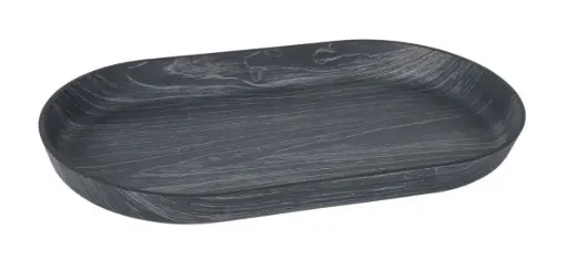 [B639034B] Fuente Oval Ps. Negra 28X15,5X2,5 Cm.