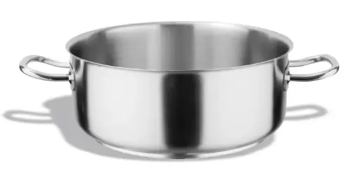 [P217032] Cacerola Baja Inox. Sin Tapa 32 Cm.