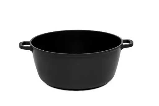 [P144224] Cacerola Alta Sin Tapa Black Series 24Cm