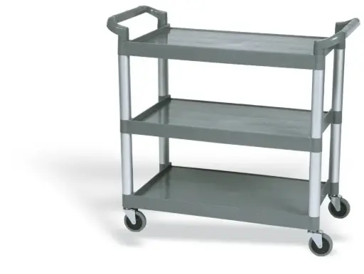[P641100] Carro Servicio 3 Estantes Gris 103X50X96 Cm.
