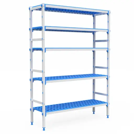 [P7097] Estanteria Aluminio Polietileno 5 Niveles 