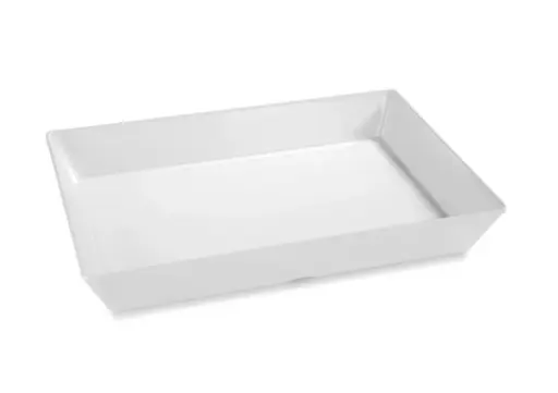 [P22328] Fuente Melamina Natural Bicolor Gn. 1/2