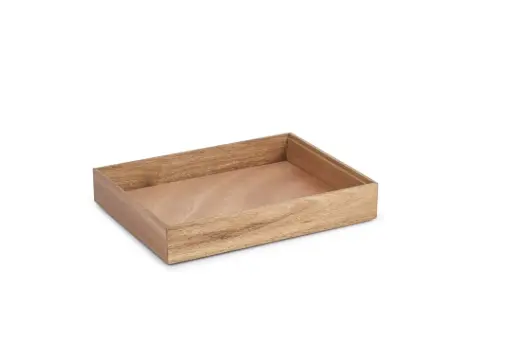 [P595003] Caja Madera Rectangular Buffet 30X22X5 Cm.