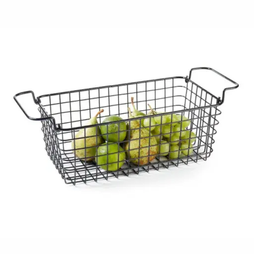 [P596130] Cesta Metal Rejada Gn. 1/3 12 Cm.