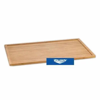 [P595200] Fuente/Tapa Madera Bambu Gn. 1/2