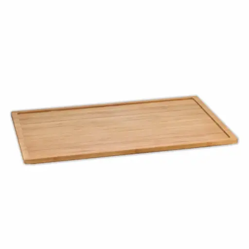 [P595300] Fuente/Tapa Madera Bambu Gn. 1/3
