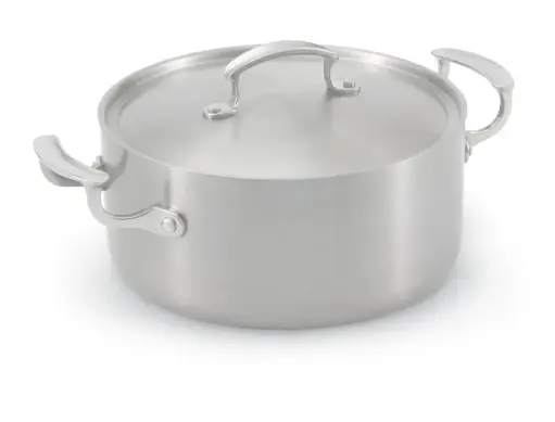 [49411] Cacerola Miramar Inox. Con Tapa 24 Cm.